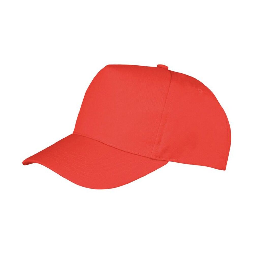 Result Unisex Adult Core Recycled Baseball Cap / Red